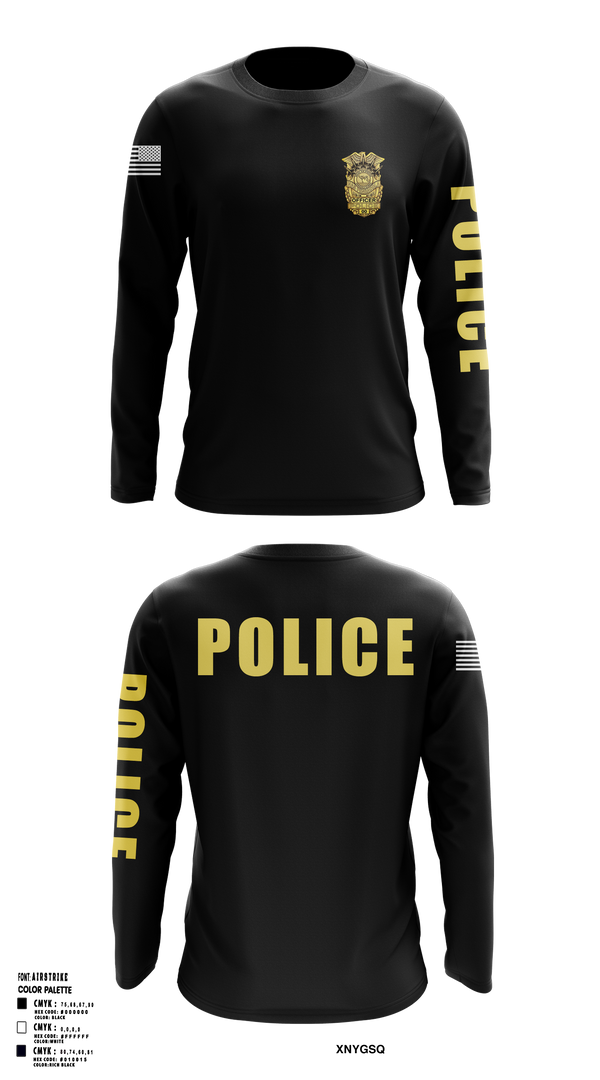 Long Sleeve Performance Shirt, Navy Police, Police, Teamtime, Team time, sublimation, custom sports apparel, team uniforms, spirit wear, spiritwear, sports uniforms, custom shirts, team store, custom team store, fundraiser sports, apparel fundraiser