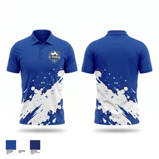 Short Sleeve Performance Polo, Fc Premier Elite, Men's Soccer, Teamtime, Team time, sublimation, custom sports apparel, team uniforms, spirit wear, spiritwear, sports uniforms, custom shirts, team store, custom team store, fundraiser sports, apparel fundraiser
