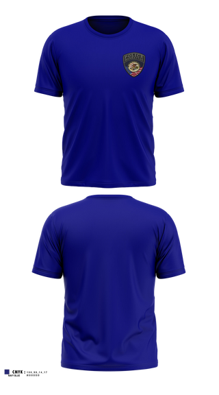 Old School Cotton Feel Shirt, Manhattan PD, Police, Teamtime, Team time, sublimation, custom sports apparel, team uniforms, spirit wear, spiritwear, sports uniforms, custom shirts, team store, custom team store, fundraiser sports, apparel fundraiser