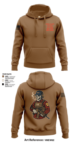 Hoodie, CAT 611, Army, Teamtime, Team time, sublimation, custom sports apparel, team uniforms, spirit wear, spiritwear, sports uniforms, custom shirts, team store, custom team store, fundraiser sports, apparel fundraiser