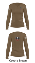 HEAVY HITTERS 28410446 Women's Long Sleeve V-neck Shirt - 17