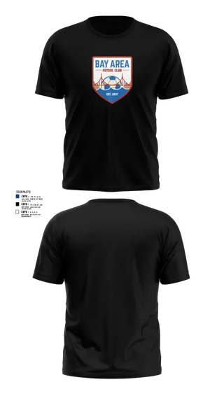 Short Sleeve Performance Shirt, Bay Area Futsal Club, Men's Soccer, Teamtime, Team time, sublimation, custom sports apparel, team uniforms, spirit wear, spiritwear, sports uniforms, custom shirts, team store, custom team store, fundraiser sports, apparel fundraiser