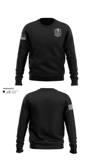 Crew Neck Sweatshirt, Homicide Team 3, Police, Teamtime, Team time, sublimation, custom sports apparel, team uniforms, spirit wear, spiritwear, sports uniforms, custom shirts, team store, custom team store, fundraiser sports, apparel fundraiser