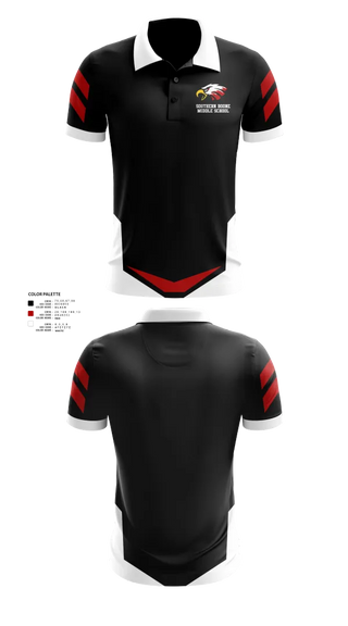 Short Sleeve Performance Polo, Southern Boone Middle School Volleyball, Women's Volleyball, Teamtime, Team time, sublimation, custom sports apparel, team uniforms, spirit wear, spiritwear, sports uniforms, custom shirts, team store, custom team store, fundraiser sports, apparel fundraiser