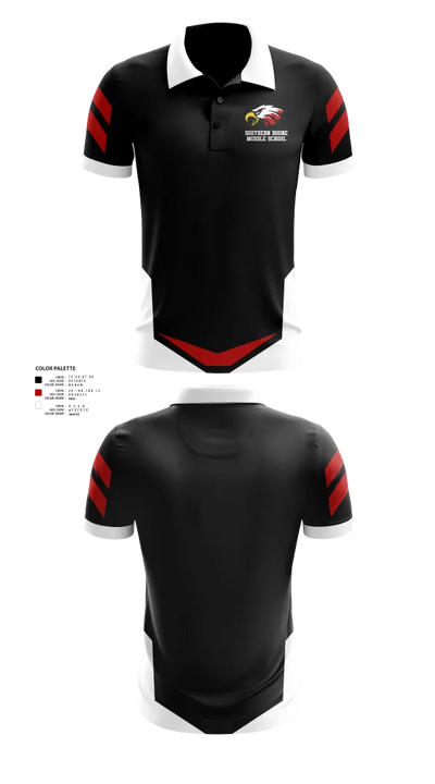 Southern Boone Middle School Volleyball 95000059 Short Sleeve Performance Polo - 21