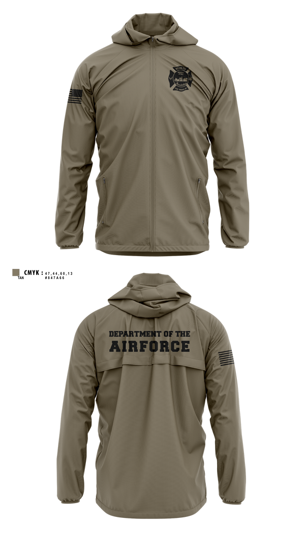 Windbreaker, 99 CES/CEF, Air Force, Teamtime, Team time, sublimation, custom sports apparel, team uniforms, spirit wear, spiritwear, sports uniforms, custom shirts, team store, custom team store, fundraiser sports, apparel fundraiser