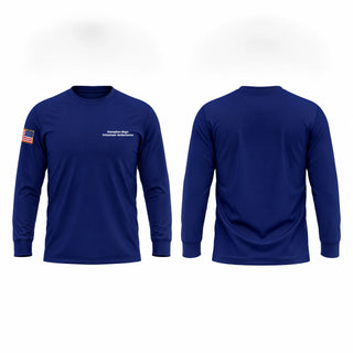 Long Sleeve Performance Shirt, Hampton Bays Volunteer Ambulance, EMS/EMT, Teamtime, Team time, sublimation, custom sports apparel, team uniforms, spirit wear, spiritwear, sports uniforms, custom shirts, team store, custom team store, fundraiser sports, apparel fundraiser