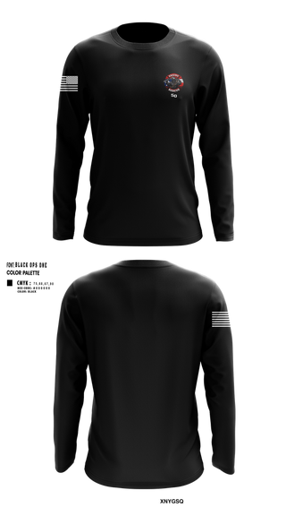 Long Sleeve Performance Shirt, Goon 50, Fire Department, Teamtime, Team time, sublimation, custom sports apparel, team uniforms, spirit wear, spiritwear, sports uniforms, custom shirts, team store, custom team store, fundraiser sports, apparel fundraiser