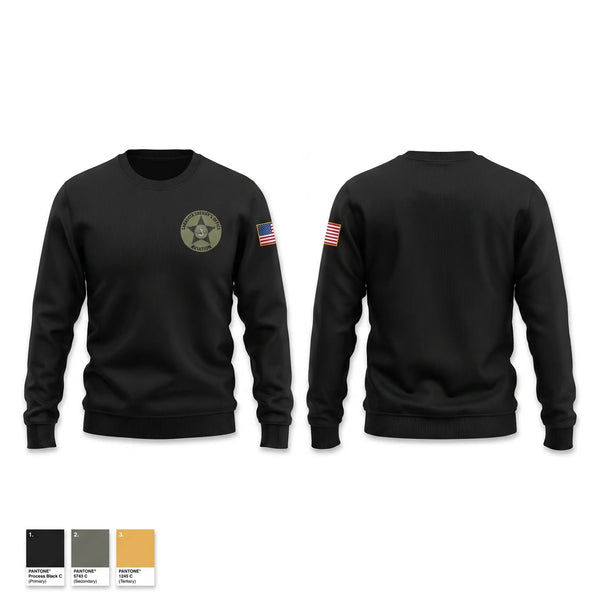 Crew Neck Sweatshirt, Sarasota County Sheriff's Office Aviation Section, Police, Teamtime, Team time, sublimation, custom sports apparel, team uniforms, spirit wear, spiritwear, sports uniforms, custom shirts, team store, custom team store, fundraiser sports, apparel fundraiser