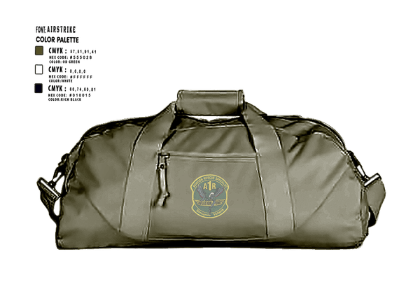 Duffle Bag, Sarasota County Sheriff’s Office Aviation Unit, Police, Teamtime, Team time, sublimation, custom sports apparel, team uniforms, spirit wear, spiritwear, sports uniforms, custom shirts, team store, custom team store, fundraiser sports, apparel fundraiser