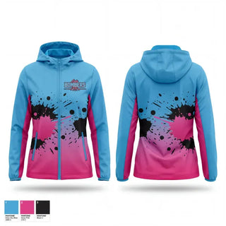 Windbreaker, Lady Bombers, Women's Basketball, Teamtime, Team time, sublimation, custom sports apparel, team uniforms, spirit wear, spiritwear, sports uniforms, custom shirts, team store, custom team store, fundraiser sports, apparel fundraiser