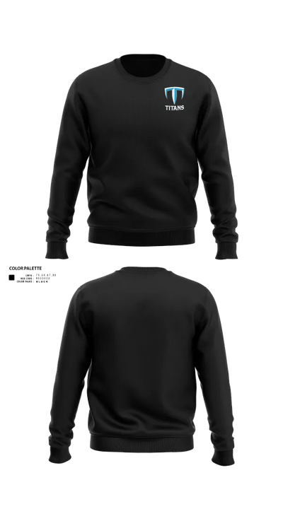 Titans 72220238 Crew Neck Sweatshirt - 30