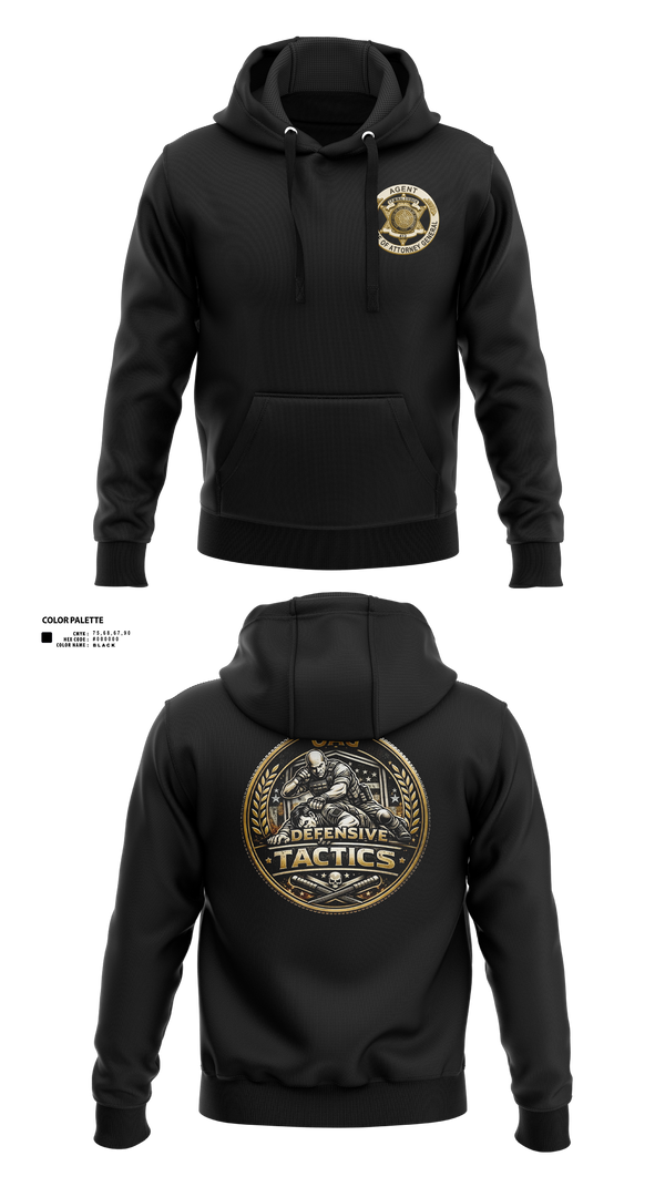 Hoodie, OAG-DT, Police, Teamtime, Team time, sublimation, custom sports apparel, team uniforms, spirit wear, spiritwear, sports uniforms, custom shirts, team store, custom team store, fundraiser sports, apparel fundraiser