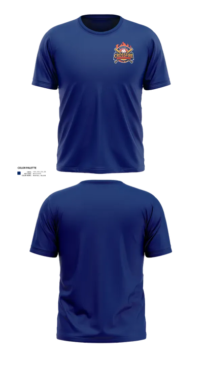 Crossfire 12u Short Sleeve Performance Shirt - 21