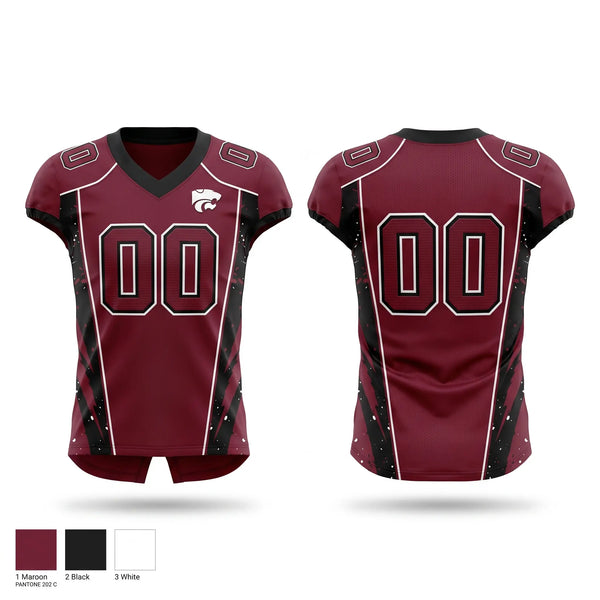 Football Jersey, Whitehouse Wildcats, , Teamtime, Team time, sublimation, custom sports apparel, team uniforms, spirit wear, spiritwear, sports uniforms, custom shirts, team store, custom team store, fundraiser sports, apparel fundraiser