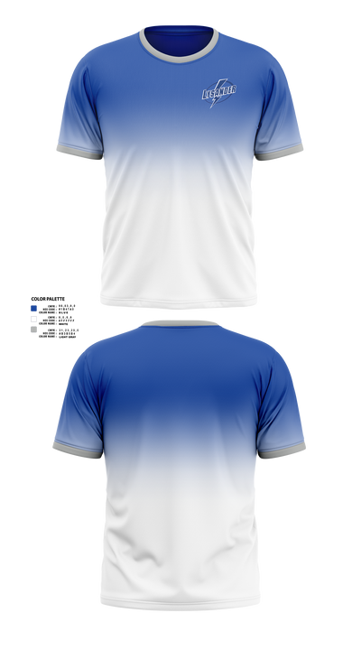 Lysander Lightning Short Sleeve Performance Shirt - 23