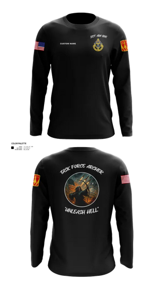 Long Sleeve Performance Shirt, HHB, 31st ADA BDE, , Teamtime, Team time, sublimation, custom sports apparel, team uniforms, spirit wear, spiritwear, sports uniforms, custom shirts, team store, custom team store, fundraiser sports, apparel fundraiser