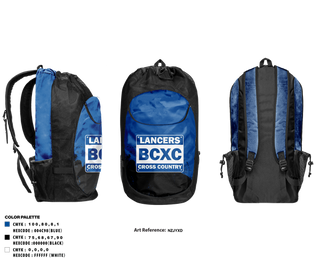 Gear Bag, Brookfield Central, Cross Country, Teamtime, Team time, sublimation, custom sports apparel, team uniforms, spirit wear, spiritwear, sports uniforms, custom shirts, team store, custom team store, fundraiser sports, apparel fundraiser
