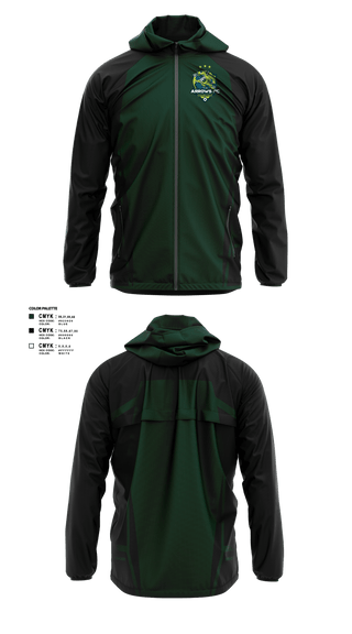Windbreaker, ARROWS FC, Men's Soccer, Teamtime, Team time, sublimation, custom sports apparel, team uniforms, spirit wear, spiritwear, sports uniforms, custom shirts, team store, custom team store, fundraiser sports, apparel fundraiser