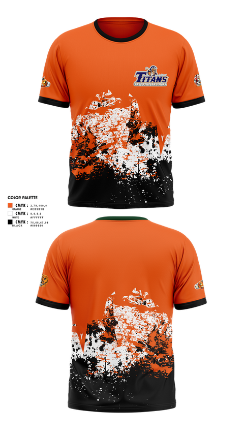 Short Sleeve Performance Shirt, Titans, Baseball, Teamtime, Team time, sublimation, custom sports apparel, team uniforms, spirit wear, spiritwear, sports uniforms, custom shirts, team store, custom team store, fundraiser sports, apparel fundraiser
