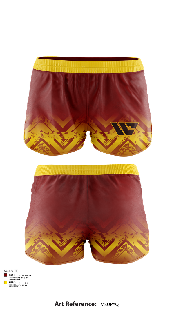 Womens Shorts, West Covina Soccer, Women's Soccer, Teamtime, Team time, sublimation, custom sports apparel, team uniforms, spirit wear, spiritwear, sports uniforms, custom shirts, team store, custom team store, fundraiser sports, apparel fundraiser