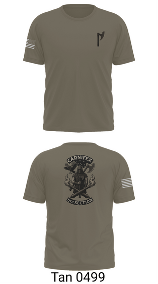 Old School Cotton Feel Shirt, 2-8 FA, C BTRY, , Teamtime, Team time, sublimation, custom sports apparel, team uniforms, spirit wear, spiritwear, sports uniforms, custom shirts, team store, custom team store, fundraiser sports, apparel fundraiser