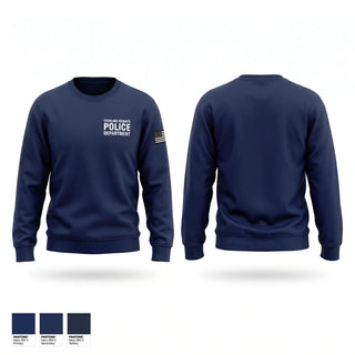 Crew Neck Sweatshirt, Sterling Heights Police Department, Police, Teamtime, Team time, sublimation, custom sports apparel, team uniforms, spirit wear, spiritwear, sports uniforms, custom shirts, team store, custom team store, fundraiser sports, apparel fundraiser