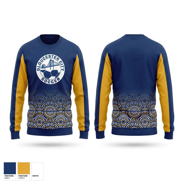 Crew Neck Sweatshirt, Gloucester City Youth Soccer, , Teamtime, Team time, sublimation, custom sports apparel, team uniforms, spirit wear, spiritwear, sports uniforms, custom shirts, team store, custom team store, fundraiser sports, apparel fundraiser