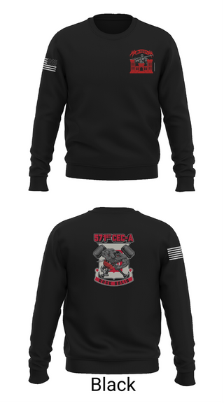 Crew Neck Sweatshirt, 571st CEC-A, , Teamtime, Team time, sublimation, custom sports apparel, team uniforms, spirit wear, spiritwear, sports uniforms, custom shirts, team store, custom team store, fundraiser sports, apparel fundraiser