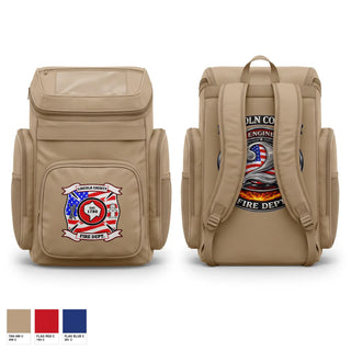 Gear Bag, Lincoln County fire department station 2, Fire Department, Teamtime, Team time, sublimation, custom sports apparel, team uniforms, spirit wear, spiritwear, sports uniforms, custom shirts, team store, custom team store, fundraiser sports, apparel fundraiser