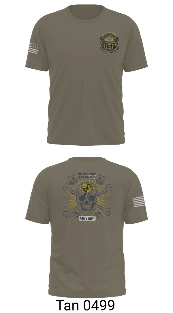 Old School Cotton Feel Shirt, Suncoast Battalion, Army, Teamtime, Team time, sublimation, custom sports apparel, team uniforms, spirit wear, spiritwear, sports uniforms, custom shirts, team store, custom team store, fundraiser sports, apparel fundraiser