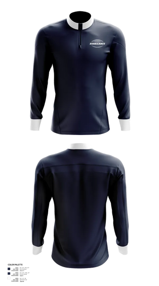 Quarter Zip Jacket, Lawrence Pop Warner Football & Cheer, , Teamtime, Team time, sublimation, custom sports apparel, team uniforms, spirit wear, spiritwear, sports uniforms, custom shirts, team store, custom team store, fundraiser sports, apparel fundraiser