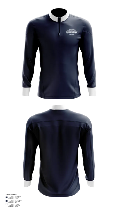 Lawrence Pop Warner Football & Cheer 9276139 Quarter Zip Jacket - 21
