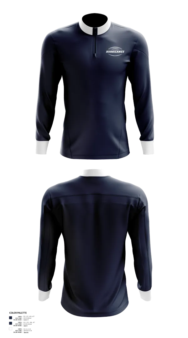 Quarter Zip Jacket, Lawrence Pop Warner Football & Cheer, , Teamtime, Team time, sublimation, custom sports apparel, team uniforms, spirit wear, spiritwear, sports uniforms, custom shirts, team store, custom team store, fundraiser sports, apparel fundraiser