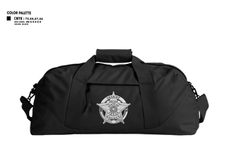 Duffle Bag, Pecos County Sheriff’s Office, Police, Teamtime, Team time, sublimation, custom sports apparel, team uniforms, spirit wear, spiritwear, sports uniforms, custom shirts, team store, custom team store, fundraiser sports, apparel fundraiser