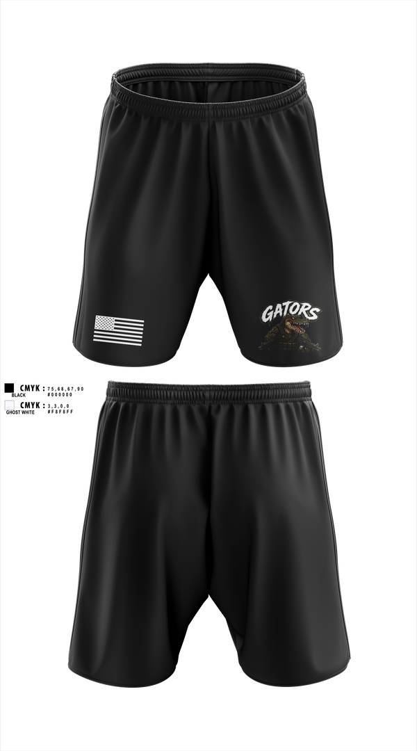 Athletic Shorts With Pockets, A Co 2-325 AIR, Army, Teamtime, Team time, sublimation, custom sports apparel, team uniforms, spirit wear, spiritwear, sports uniforms, custom shirts, team store, custom team store, fundraiser sports, apparel fundraiser