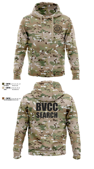 Hoodie, BVCC Search Team, Police, Teamtime, Team time, sublimation, custom sports apparel, team uniforms, spirit wear, spiritwear, sports uniforms, custom shirts, team store, custom team store, fundraiser sports, apparel fundraiser