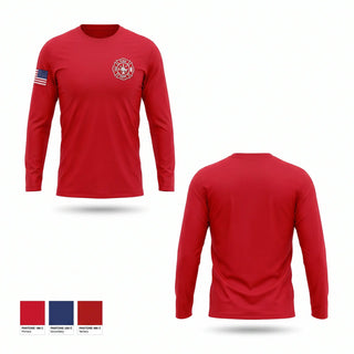 Long Sleeve Performance Shirt, Livermore falls fire department, Fire Department, Teamtime, Team time, sublimation, custom sports apparel, team uniforms, spirit wear, spiritwear, sports uniforms, custom shirts, team store, custom team store, fundraiser sports, apparel fundraiser