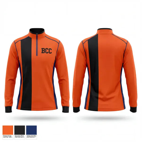 Quarter Zip Jacket, BCC, Police, Teamtime, Team time, sublimation, custom sports apparel, team uniforms, spirit wear, spiritwear, sports uniforms, custom shirts, team store, custom team store, fundraiser sports, apparel fundraiser