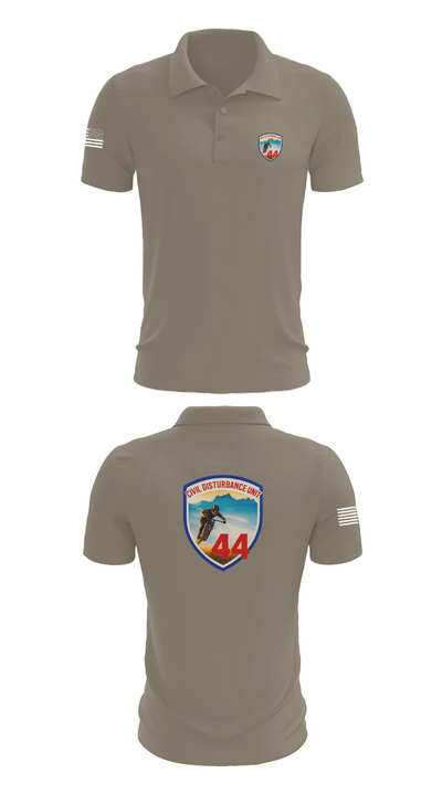 Civil Disturbance Unit 55553252 Short Sleeve Performance Polo - 64