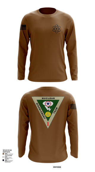 Long Sleeve Performance Shirt, NDT-1, Army, Teamtime, Team time, sublimation, custom sports apparel, team uniforms, spirit wear, spiritwear, sports uniforms, custom shirts, team store, custom team store, fundraiser sports, apparel fundraiser