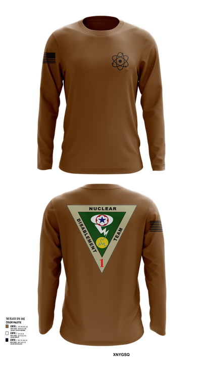 NDT-1 33736665 Long Sleeve Performance Shirt 102