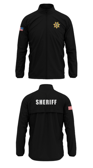 Windbreaker without hood, Calhoun County Sheriff's Office, Police, Teamtime, Team time, sublimation, custom sports apparel, team uniforms, spirit wear, spiritwear, sports uniforms, custom shirts, team store, custom team store, fundraiser sports, apparel fundraiser