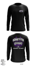GHETTO SECURITY SERVICES Long Sleeve Performance Shirt - 5