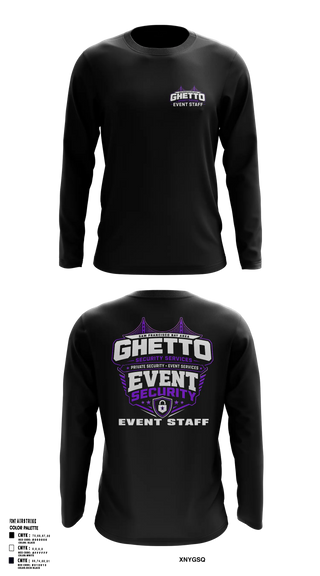 Long Sleeve Performance Shirt, GHETTO SECURITY SERVICES, , Teamtime, Team time, sublimation, custom sports apparel, team uniforms, spirit wear, spiritwear, sports uniforms, custom shirts, team store, custom team store, fundraiser sports, apparel fundraiser