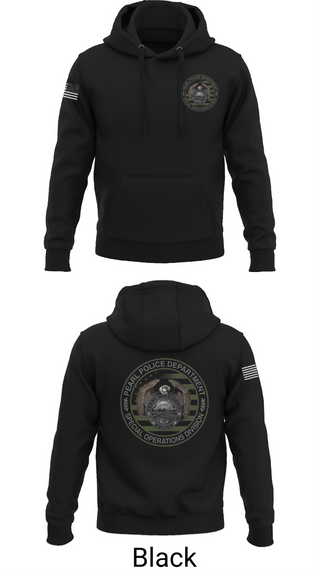Hoodie, Pearl Special Operations, Police, Teamtime, Team time, sublimation, custom sports apparel, team uniforms, spirit wear, spiritwear, sports uniforms, custom shirts, team store, custom team store, fundraiser sports, apparel fundraiser