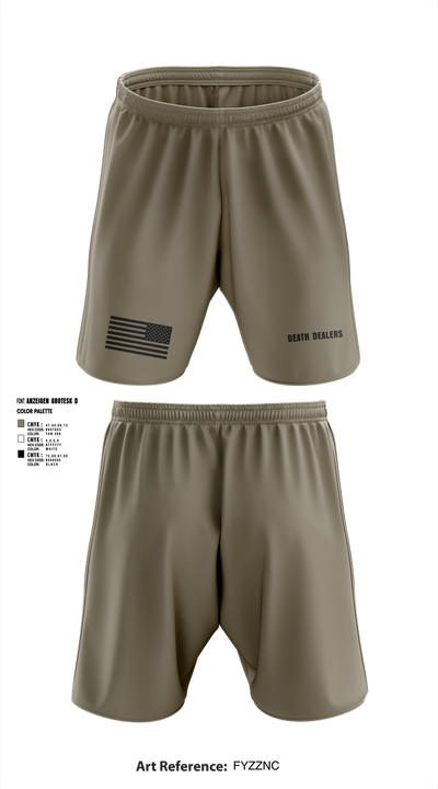 Death dealers 92646239 Athletic Shorts With Pockets - 2