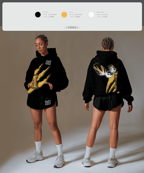 Hoodie, Marceline Tigers, , Teamtime, Team time, sublimation, custom sports apparel, team uniforms, spirit wear, spiritwear, sports uniforms, custom shirts, team store, custom team store, fundraiser sports, apparel fundraiser