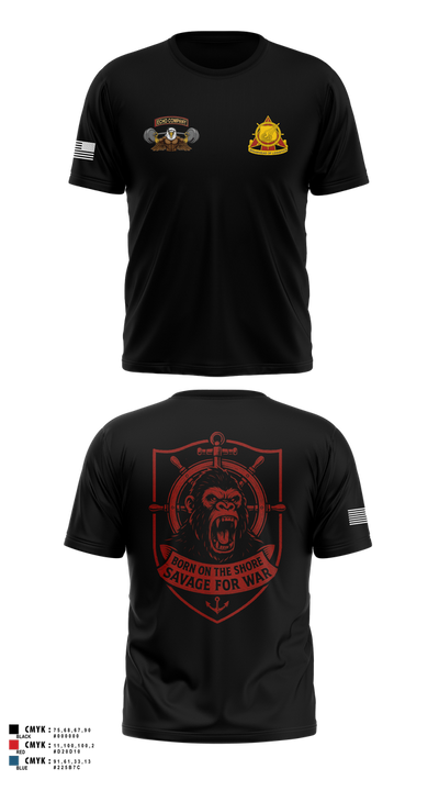 Echo Company 66068178 Short Sleeve Performance Shirt - 28