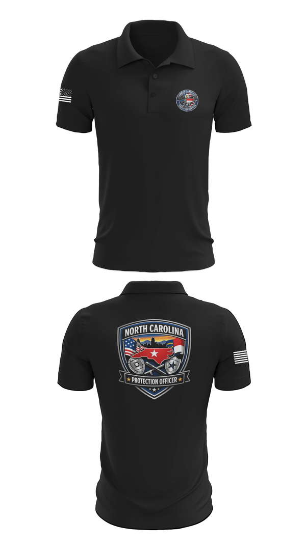 Short Sleeve Performance Polo, Protection Officer, Police, Teamtime, Team time, sublimation, custom sports apparel, team uniforms, spirit wear, spiritwear, sports uniforms, custom shirts, team store, custom team store, fundraiser sports, apparel fundraiser